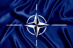 Flag of NATO silk
