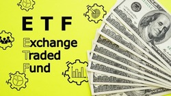 Exchange Traded Fund ETF is shown using a text