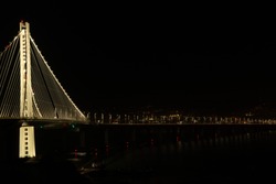 Bay Bridge and the east bayarea at night looking amazing