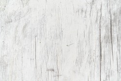 Wooden texture background. Old wood texture with white peeling paint. Different vertical lines. Background for text or design