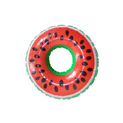 A watermelon pool floats isolate in white background.