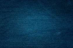 Blue jean background and textured