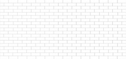 white tile wall ceramic or brick pattern subway texture for background