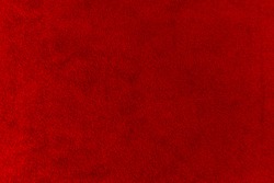 The texture of the red velvet. The background of red cloth. Background of red velvet