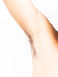 image of armpit hair of a male person