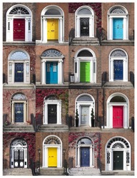 GEORGIAN DOORS - DUBLIN, IRELAND