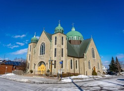 St. George Ukrainian Catholic Church in Oshawa, Ontario, Canada.