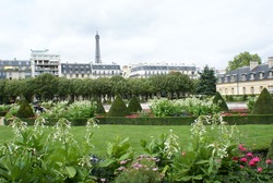 Musee Rodin Gardens in Paris, France