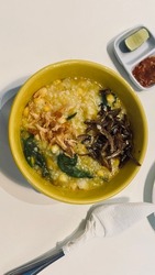 Tinutuan or bubur manado or Manadonese porridge is a specialty of the Manado cuisine and a popular breakfast food in the city of Manado and the surrounding province of North Sulawesi, Indonesia