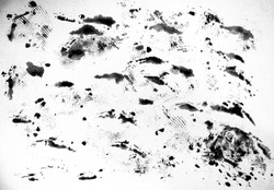 Abstract water colour grunge and dirty texture - black and white color