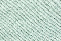 Soft light green ribbed melange cotton fabric texture or background