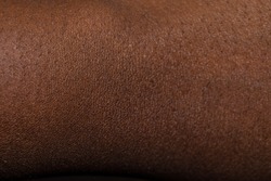 Human skin texture: Dark Brown African Skin texture