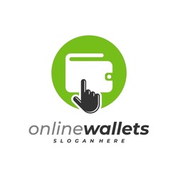 Click Wallets logo design vector template, Creative Wallets logo design concepts