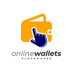Click Wallets logo design vector template, Creative Wallets logo design concepts