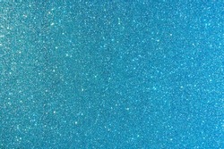 Background with sparkles. Backdrop with glitter. Shiny textured surface. Dark cyan. Mixed neon light