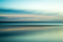 Calming, serene ocean abstract