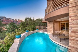 A Luxury Swimming pool in Arizona