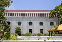 National Philatelic Museum as seen from the northern facade, Malé, Maldives