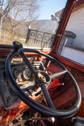 Tractor steering wheel