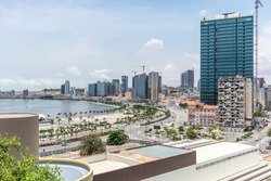 Bayside of Luanda City, Angola