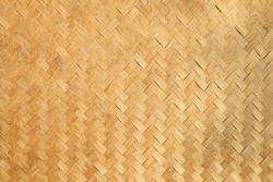 Bamboo weaving pattern background, Wood texture