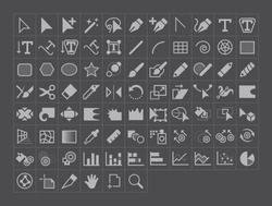 Vector Illustration Tool Icons
