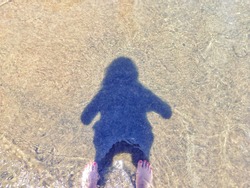           Shadow People~ Myself in the Cahaba River