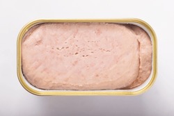 Image of spam can on white background