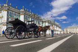 Hermitage on Palace Square, St. Petersburg, Russia