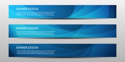 Abstract vector banners with bright geometric background / annual report / design templates / future Poster template design
