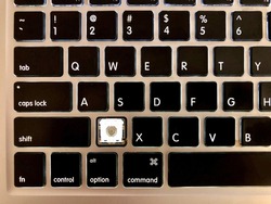 Broken Laptop keyboard the Z key is missing