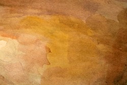 horizontal brown watercolor background