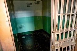 Prison cell for solitary confinement, Alcatraz, San Francisco