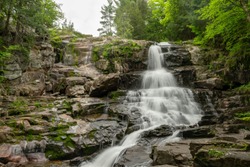 Picturesque Cascading Waterfall
- Shelving Rock Falls is a 50-foot cascade that lies to the east side of Lake George.