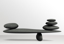 Stone Balance concept