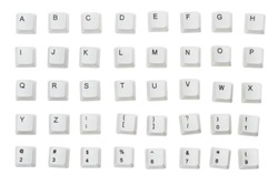Computer Keyboard, Computer Key, Alphabet.