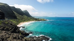 Hawaii view point, environmental problems   