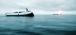 Offshore Operations, Platform together with Seismic Survey Vessels and Offshore Supply ships