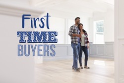 First Time Buyers Couple In Their New Home