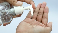 Hand sanitizer prevent virus and plague infection, prevent covid-19 virus