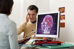 Neurology Consultation Man