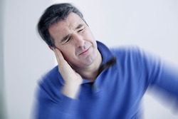 Ear pain in a man