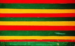Wood Panel, Wooden Walls Pattern in the colors of reggae style.