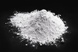 Magnesium oxide, is a natural product, obtained from the calcination of the mineral magnesia, strengthens the digestive system. Medicine or pharmacy concept.