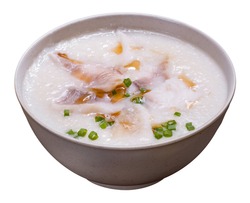 Fresh Cantonese pork rice porridge ,tastes like home