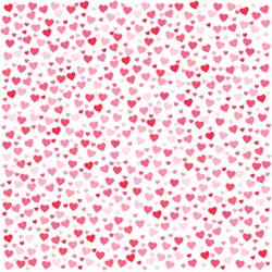 Vector pink & red Valentines Days heartshapes background