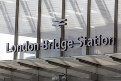 London Bridge Station in London, UK