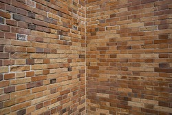 brick wall wide angle