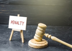 Penalty and court trial. Fines, penalties and forfeits. Legislation and control. Restrictions and restrictions. Compliance with sanctions and embargoes.