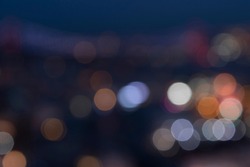Bokeh background, abstract texture, night cityscape